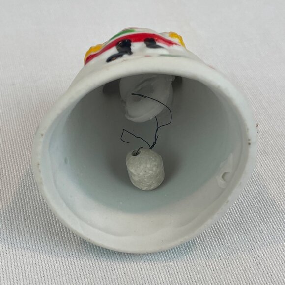 JC Penney Twelve Days Of Christmas Ornament Eight Maids a Milking Ceramic Bell - Picture 6 of 7